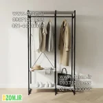 آویز لباس دیزم مدل مونتاژی RGL_100×180 - Image 3