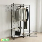 آویز لباس دیزم مدل مونتاژی RGL_100×180
