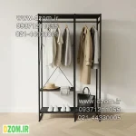 آویز لباس دیزم مدل مونتاژی RGL_100×180_B - Image 2