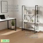 کتابخانه چهار طبقه دیزم مدل مونتاژی LIB_120×140
