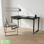 میز اداری دیزم مدل مونتاژی TLD_dwr_140×80 - Image 4