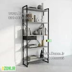 کتابخانه پنج طبقه دیزم مدل مونتاژی LIB_dwr_80×180 - Image 5