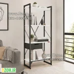 شلف ایستاده دیزم مدل مونتاژی SLF_dwr_60×140 - Image 4