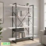 کتابخانه چهار طبقه دیزم مدل مونتاژی LIB_dwr_120×140 - Image 4