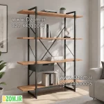 کتابخانه چهار طبقه دیزم مدل مونتاژی LIB_dwr_120×140 - Image 5