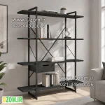 کتابخانه چهار طبقه دیزم مدل مونتاژی LIB_dwr_120×140 - Image 3
