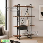 کتابخانه چهار طبقه دیزم مدل مونتاژی LIB_dwr_100×140 - Image 4