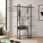 کتابخانه چهار طبقه دیزم مدل مونتاژی LIB_dwr_100×140 - Image 5