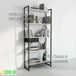 کتابخانه پنج طبقه دیزم مدل مونتاژی LIB_dwr_80×180 - Image 3