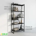 کتابخانه پنج طبقه دیزم مدل مونتاژی LIB_dwr_80×180 - Image 4
