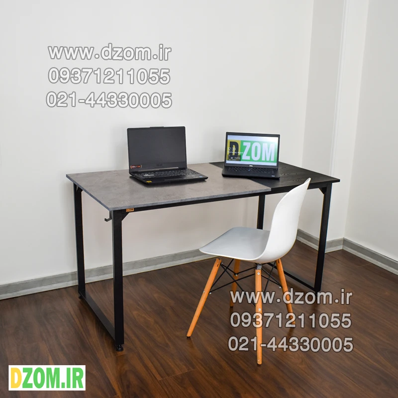 56456.webp میز کامپیوتر دیزم مدل مونتاژی TLD_asm_120×70_Di - Image 1