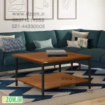 میز جلومبلی دیزم مدل CO_W100_80_BRN