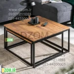 میز پذیرایی دیزم مدل CO_H100_80 بسته 2 عددی - Image 2